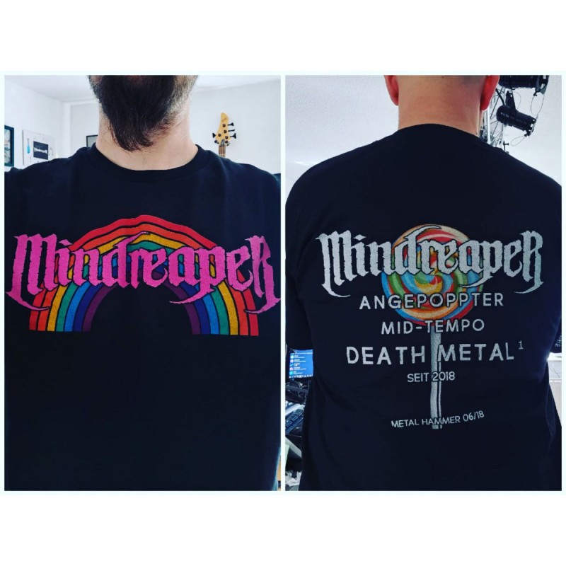 Rainbow Shirt - "Angepoppter Mid-Tempo Death Metal" - limited